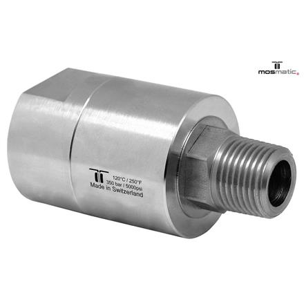 Drehgelenk gross dreifach-gelagert INOX DGEI-13 G1/2"F G1/2"kM