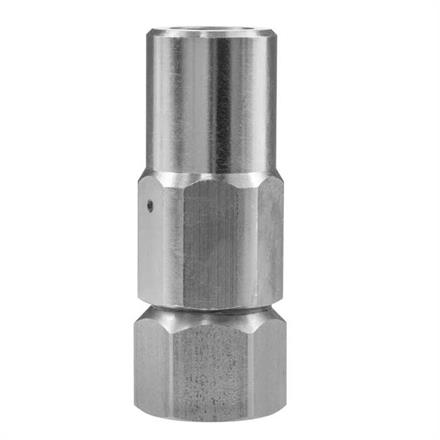 Drehgelenk ST-303 3/8"IG 1/4"IG VA/Messing vern.