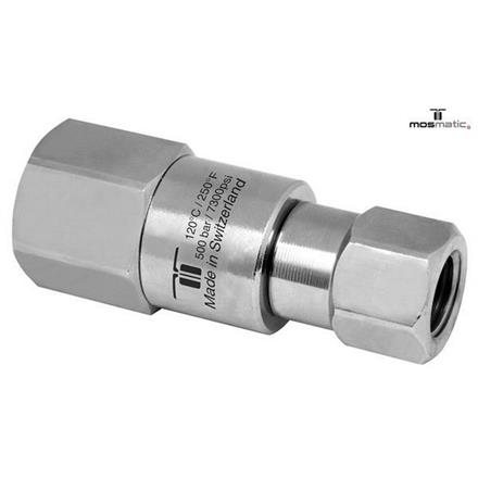 Drehgelenk verstärkt einf-gelagert, INOX DGVI-06 G1/4"F G3/8"F