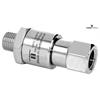 Drehgelenk verstärkt einf-gelagert, INOX DGVI-06 G1/4"kM G1/4"F