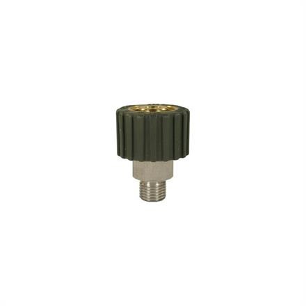 Drehkupplung M21x1,5 HV : 1/4 AG 250 Bar 120°C