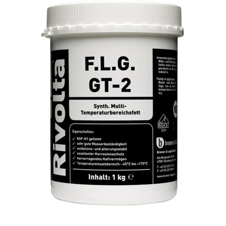 F.L.G. GT-2 Multi-Temperaturbereichsfett 1 kg-Dose