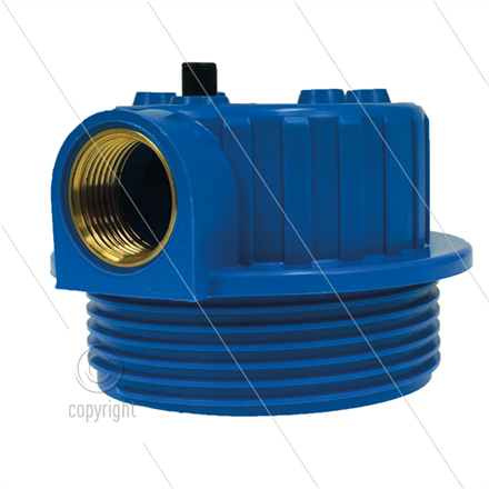 Filterkopf 1" Filter - 2x 1" IG