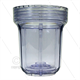 Filtertasse 5" - transparent - H=140mm