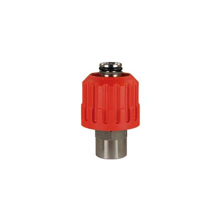 Handverschraubung 24:3/8IG VA/rot 700 b