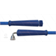 HD-Schlauch blau 2SC-08 - 50m- 3/8" DKR 90° Winkel x M22x1,5 HV konisch - 2x GKS - 400 Bar