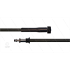HD-Schlauch schwarz 1SC-06 - 10m - M22x1,5 HV x Stecknippel VA Ø11mm + Lager