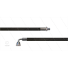 HD-Schlauch schwarz 1SC-06 - 15m - 3/8" DKR Winkel x 1/4" AG
