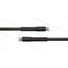 HD-Schlauch schwarz 1SC-08 - 10m - 2x 3/8" DKR - 2x GKS - 250 Bar