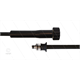 HD-Schlauch schwarz 1SC-08 - 10m - M22x1,5 HV flach - ø11mm