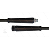 HD-Schlauch schwarz 1SC-10 - 10m - 3/8" AGR x M22x1,5 HV flach - 2x GKS - 250 Bar