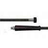 HD-Schlauch schwarz 1SC-10 - 5m - 3/8" AGR x M22x1,5 HV flach