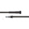 HD-Schlauch schwarz 1SN-06- 10m - M22x1,5 HV flach x Ø10mm Stecknippel - 1x GKS - 250 Bar