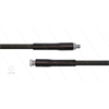 HD-Schlauch schwarz 1SN-06 - 15m - 3/8" DKR x 3/8" AGR - 2x GKS - 250 Bar