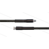 HD-Schlauch schwarz 1SN-06 - 20m - 1/4" DKR x 1/4"AGR - 2x GKS - 250 Bar