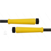HD-Schlauch schwarz 2SC-08 - 10m - 2x M22x1,5 HV flach - 2x GKS gelb - 400 Bar
