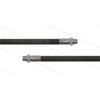 HD-Schlauch schwarz 2SC-10 - 10m - 2x 3/8" AGR - ohne GKS - 400 Bar