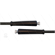 HD-Schlauch schwarz 2SC-10 - 10m - 2x 3/8" DKR - 2x GKS - 400 Bar