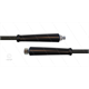 HD-Schlauch schwarz 2SC-10 - 15m - 3/8" AGR x M22x1,5 (15L) DKOL - 2x GKS - 400 Bar