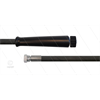 HD-Schlauch schwarz 2SC-10 - 15m - 3/8" DKR x M22x1,5 HV flach
