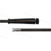 HD-Schlauch schwarz 2SC-10 - 30m - 1/2" DKR x M22x1,5 HV flach - 1x GKS - 400 Bar