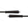 HD-Schlauch schwarz 2SC-10 - 50m - 2x 3/8" DKR - 2x GKS - 400 Bar