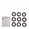 Kit 127 - Manschettensatz Ø18mm für 3 Plunger - Serie 44