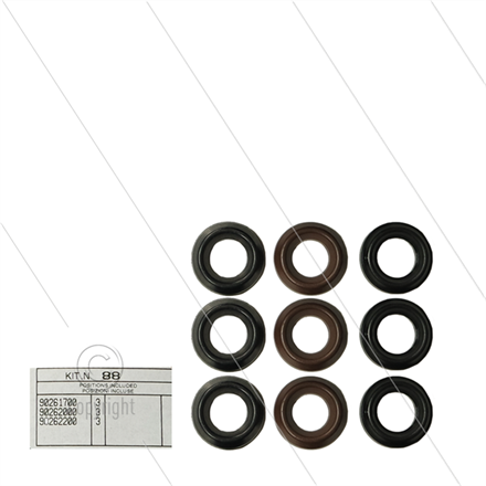 Kit 88 - Manschettensatz Ø15mm für 3 Plunger - Serie 44 + 50