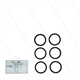 Kit 90 - Satz obere Ringe Ø15mm (6x) - Serie 44 + 50