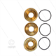 Kit 91 - Satz Messingringe + O-Ringe Ø15mm (3x) - Serie 50