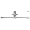 Knick-Drehgelenk mit Flansch, TC/rostfrei KDYF-04-SAR G1/4"-F G1/4-F M12x1-M