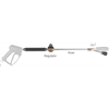Koax-Lanze -750 R1/4"M L=750