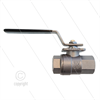 Kugelhahn 1/2" - Edelstahl 316 - 100 Bar - 2 x 1/2" IG