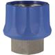Kupplung ST-45-250 1/2 IG Edelstahl blau
