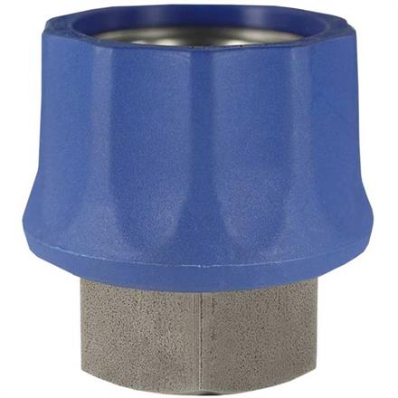 Kupplung ST-45-250 1/2 IG Edelstahl blau