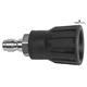 Lanzenaufsatz m. Düsenschutz - LSO-OBG Stecknippel ø12 1/8"NPT-F