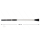 LDM11 Doppellanze mit Regulierung im griff - L=1090mm - Edelstahl - 280 bar - max 160°C