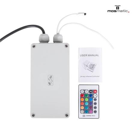 LED-Steuerung Netzteil 24V, Empfänger, RC + Box LED-Steuerung Netzteil 24V, Empfänger, RC