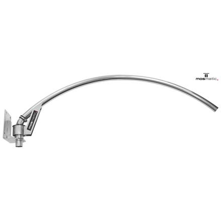 Luftsystem für Wandmontage, INOX LU-2" L=1700 R=1200 MOS in+out=ø50