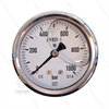 Manometer 0-1000 Bar - 1/4" AG - Eingang hinten - Ø63mm