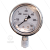 Manometer 0-600 Bar - 1/4" AG - Eingang unten - Ø63mm