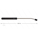 MT3 - Lanze - L=1500mm - gebogen - Edelstahl - umspritzter Isolierung 2 x L=290mm