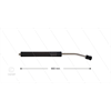 MT3 - Lanze - L=900mm - gebogen - Edelstahl - umspritzter Isolierung L=290mm - 250 Bar