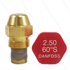 Öldüse Danfoss 2,50 - 60° S - Vollkegel