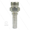Pressnippel - Stahl - DN10 (3/8") - M18x1,5 AGR - SW19