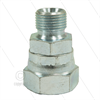 Reduziernippel - Stahl - 1/2" AG x 1/2" Überwurfmutter - BSP