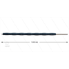 RP10 Lanze - L=1000mm - gerade - Edelstahl - Isolierung L=69