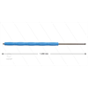 RP10 Lanze - L=1200mm - gerade - Edelstahl - blau - Isolierung L=495mm - 400 Bar - max 80°