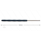 RP10 Lanze - L=1500mm - gerade - Edelstahl - Isolierung L=495mm - 400 Bar - max 80°C