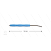 RP10 Lanze - L=700mm - gebogen - Edelstahl - blau - Isolierung L=295mm - 400 Bar - max 80°